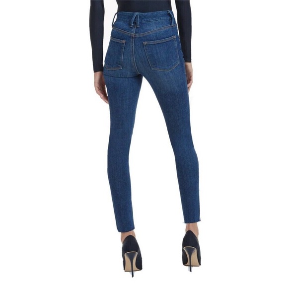 NWT Good American Good Waist Step Hem Jeans Size 10/30 - Picture 3 of 5